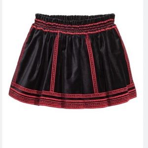 H&M STUDIO COLLECTION Velvet Girls
Skirt Size 6